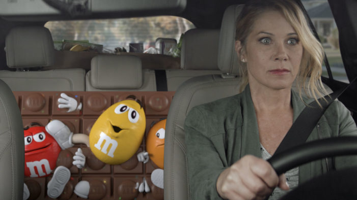 M&M’s Super Bowl Ad Features Christina Applegate and their New Chocolate Bars