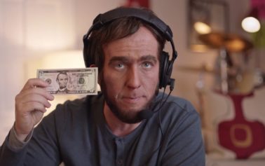 Pizza Hut Brings a Modern-Day Abe Lincoln to Life for Super Bowl to Promote its $5 Lineup