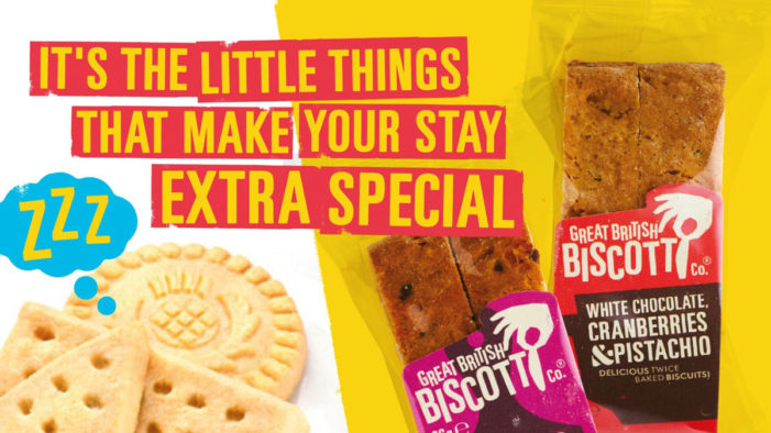 The Great British Biscuit Co Embarks on a Drive to Raise the Standard of Hotel Mini Bar Accompaniments