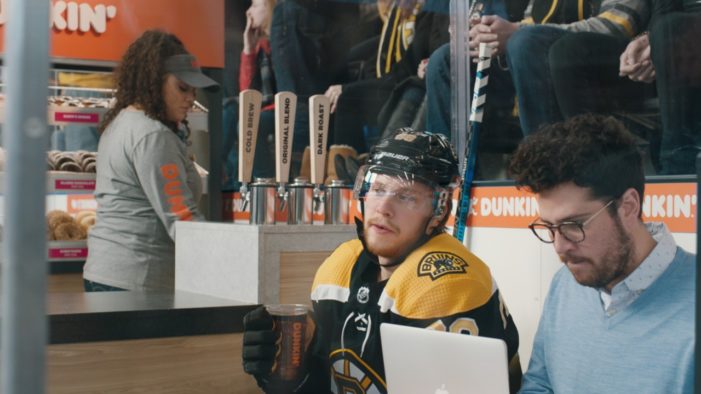 David Pastrňák and Dunkin’ Team Up for a New Campaign to Prove Where There’s Hockey, There’s Dunkin’