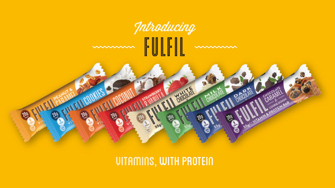 Fulfill. Протеин бар баннер. Баннер для бара. Fulfill Protein Bar. Fulfil Protein Bars.