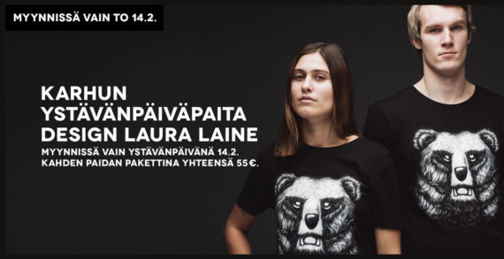 Finnish Beer Brand Wants Lovers to Wear a Bear this Valentine’s Day for  a Loneliness Charity