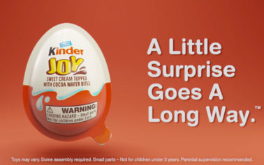 Kinder Joy Launches New Ad During the Oscars Celebrating its Tagline: A Little Surprise Goes A Long Way