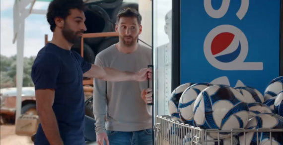 Lionel Messi and Mohamed Salah Go All In for the Love of Pepsi