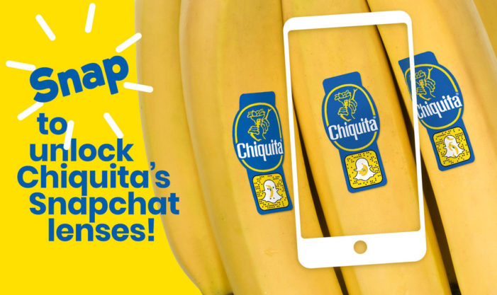 Chiquita Teams with Snapchat Ahead of World Banana Day