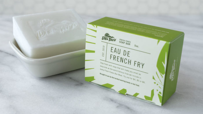 Del Taco Offers French Fry-Scented Soap to Promote Fresh Faves Box Meals