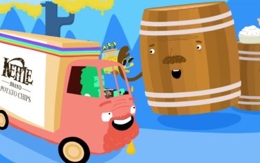 Kettle Brand Journeys Through a Flavour Frontier in Colourful Animated Ads