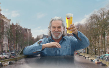 Jeff Bridges Becomes a Giant in Amstel’s New ‘Bridges on Bridges’ TV Campaign