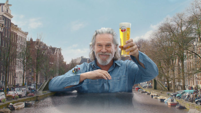 Jeff Bridges Becomes a Giant in Amstel’s New ‘Bridges on Bridges’ TV Campaign