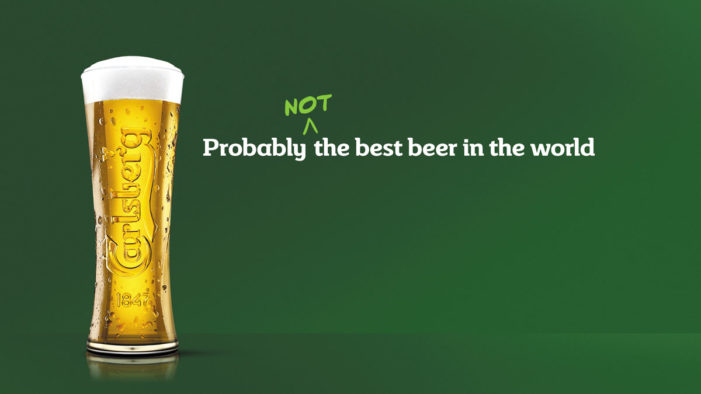 Carlsberg Gets Honest About its Beer in New Campaign by Fold7