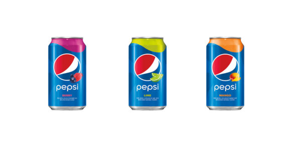 Pepsi Introduces Three New Flavours Made with a Splash of Real Fruit Juice