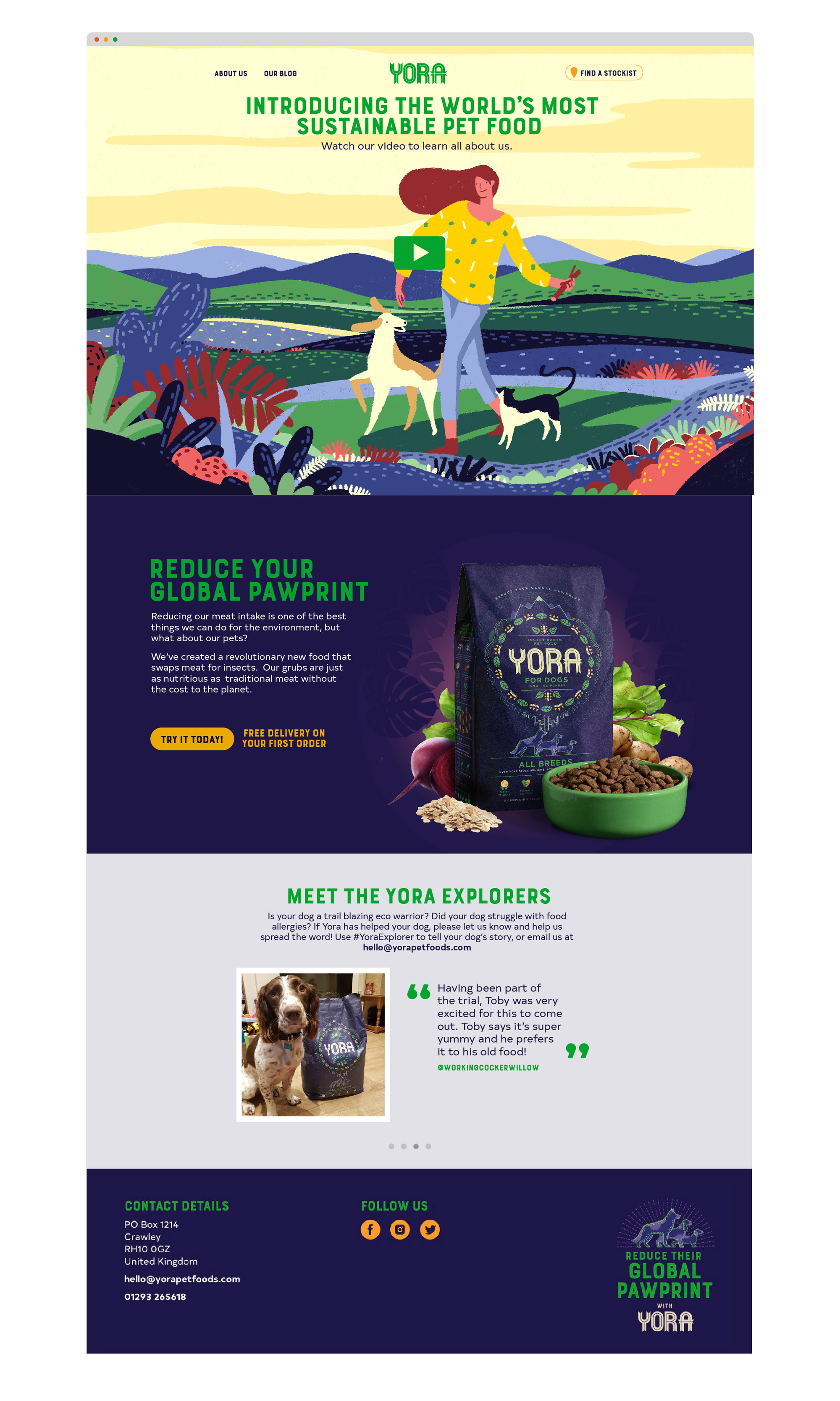Yora Insect Based Food for Dogs FAB News