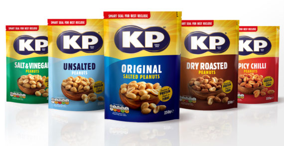 This Way Up Harnesses the Sun for KP Nuts in New Packaging Design