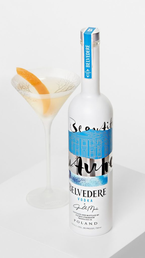 Belvedere Vodka Rings In The New Year With Silver Saber - Food