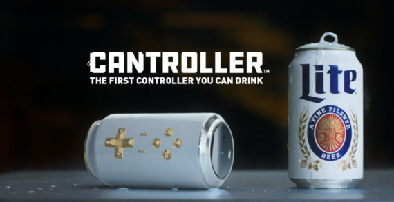 Miller Lite Launches the Cantroller: The First Gaming Controller You Can Drink