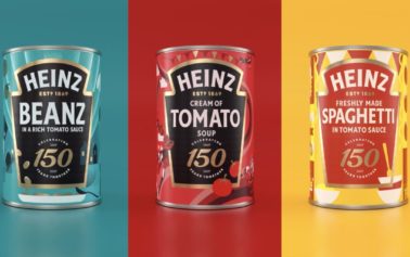 Jones Knowles Ritchie Redesigns Three Iconic Tins for Heinz to Celebrate their 150th Anniversary