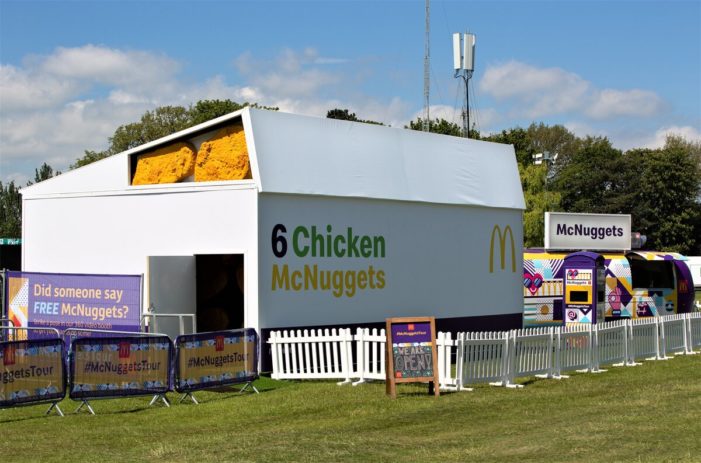 McDonald’s Announces Festival Tour with Immersive McNuggets Experience