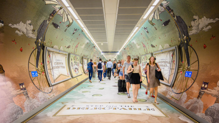 Hendrick’s Gin and Space Invite the Curious to ‘Escape the Conventional’ with a King’s Cross Passageway Portal