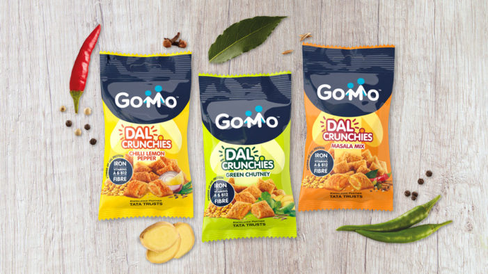 Straight Forward Design Team with Mars to Create the Brand Identity for GoMo Dal Crunchies