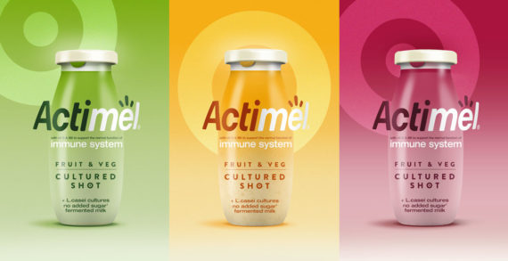 Danone Teams with Dragon Rouge for the Design and Launch of Actimel Fruit & Veg Cultured Shot