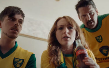 Delia Smith Makes Surprise Appearance in New Coca-Cola Premier League Advert