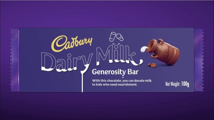 Ogilvy Singapore and Cadbury Introduce the Generosity Bar to Help Malnourished Kids in the Philippines