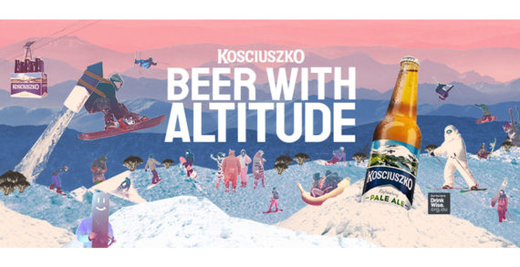 Kosciuszko Pale Ale is ‘Beer with Altitude’ in Bold Marketing Campaign by 72andSunny