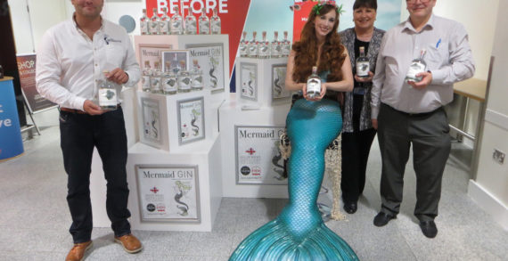 Mermaid Gin Sales Soar with Tasting Experience at Travel Retail Venues