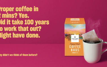 Taylors Asks ‘Why Didn’t We Think of Them Before?’  in New Coffee Bags Campaign by Lucky Generals