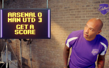 Cadbury Partners with Thierry Henry for Return of Match & Win Promotion