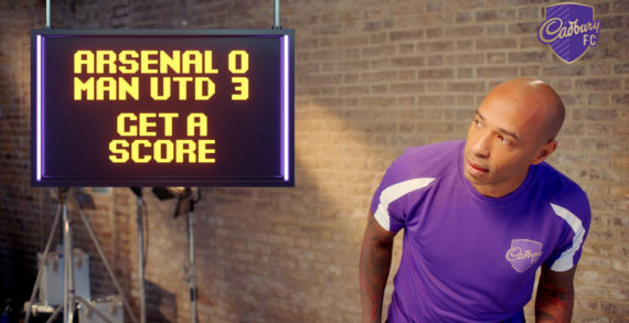 Cadbury Partners with Thierry Henry for Return of Match & Win Promotion