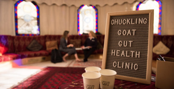 Chuckling Goat’s free pop-up gut health clinic in London