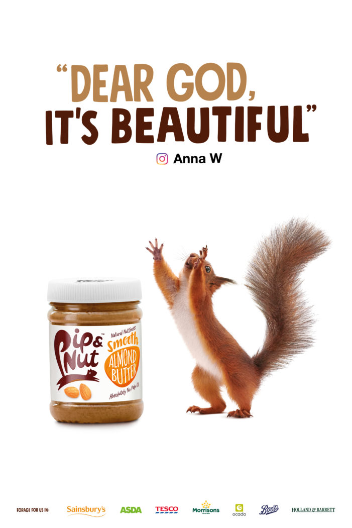 Real Squirrels Represent PIP & NUT Fans In New Ad Launch