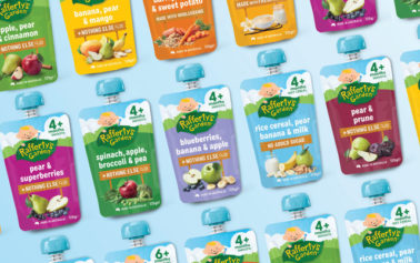 PZ Cusson’s baby food brand Rafferty’s Garden relaunches with new branding and packaging by WhatCameNext_