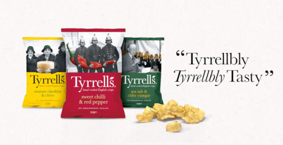 St Luke’s Unveils First “Tyrrellbly, Tyrrellbly, Tasty” Campaign For KP Snacks’ Tyrrells Brand