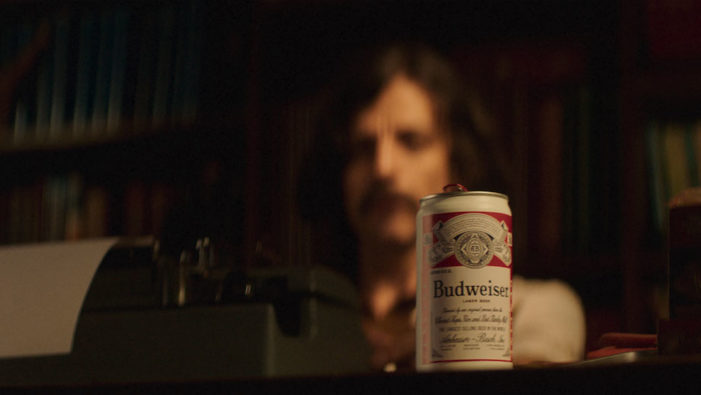 Budweiser pays homage to John Carpenter, producer and screenwriter of Halloween II