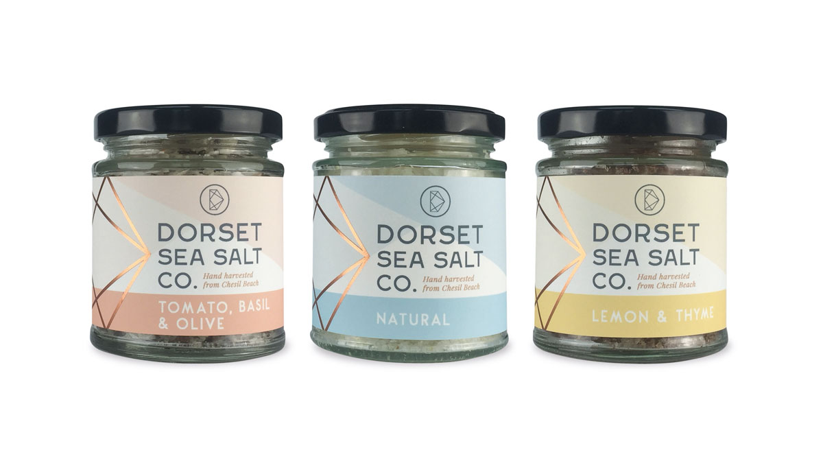 Dorset Sea Salt Co. crystallised with sharp new look by The