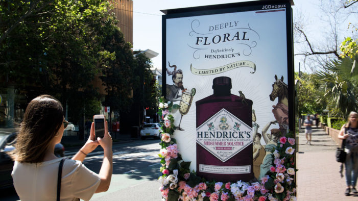 Hendrick’s Gin enchants Sydneysiders with mid-summer solstice OOH campaign via Posterscope