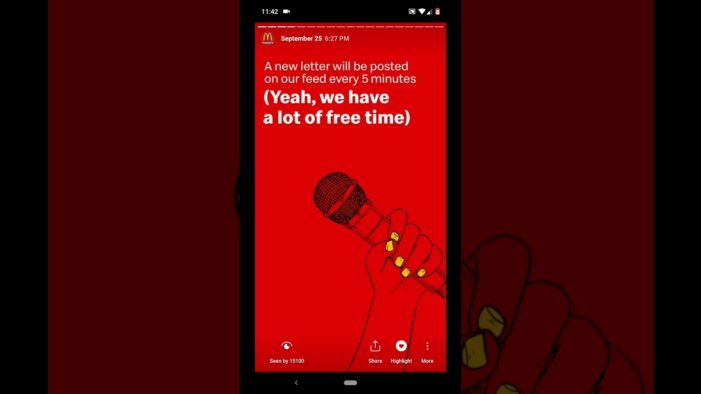 22feet Tribal Worldwide India Taps Instagram Music for New McDonald’s Digital Campaign
