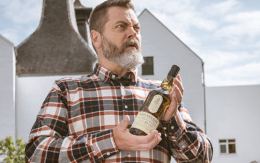 Nick Offerman (with Lagavulin) discovers how to make scotch whisky and releases his gift to the world