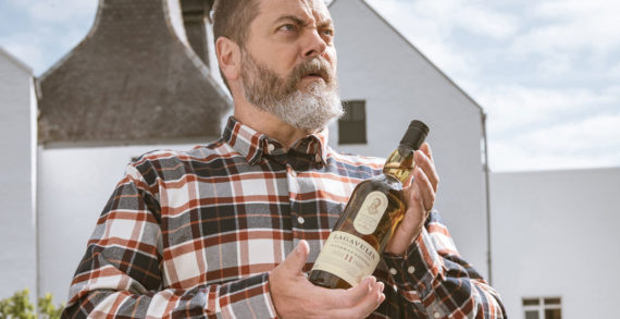 Nick Offerman (with Lagavulin) discovers how to make scotch whisky and releases his gift to the world