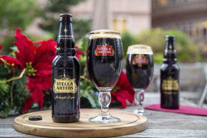 Stella Artois announces its first-ever limited-edition holiday beer called Midnight Lager
