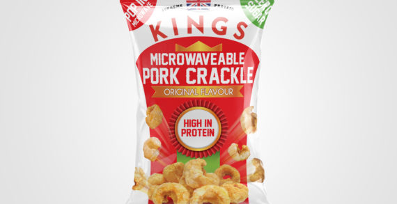 UK’s first Microwaveable Pork Crackle by Kings Elite Snacks launches into Sainsburys