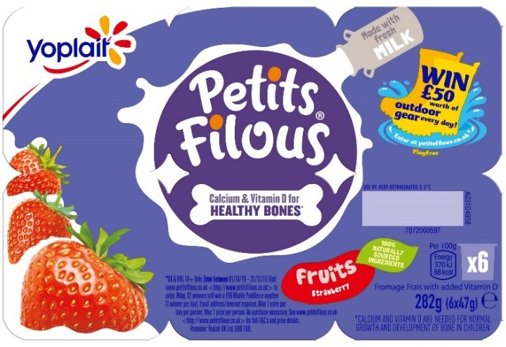 Petits Filous Muddy Puddles Face On