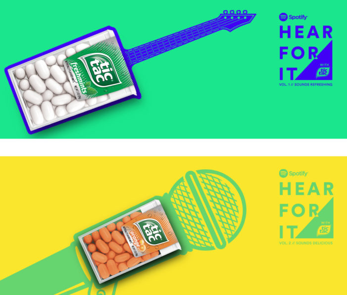 Tic Tac Mints Partners With Spotify To Launch Spotify’s First Branded Live Event Series, Hear For It