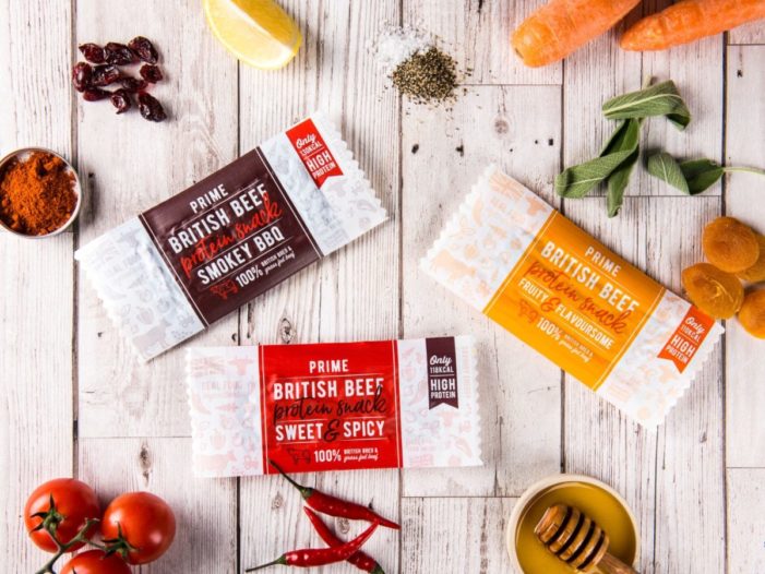 Prime Bar Takes Savoury Snacks With ‘Real British Beef Protein’ Into The Mainstream
