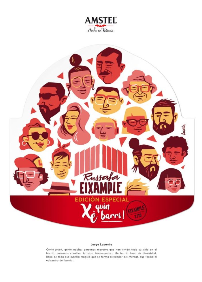 Serviceplan Spain and Amstel Collaborate with Artists And Illustrators To Create XÈ QUIN BARRI! Campaign for Amstel