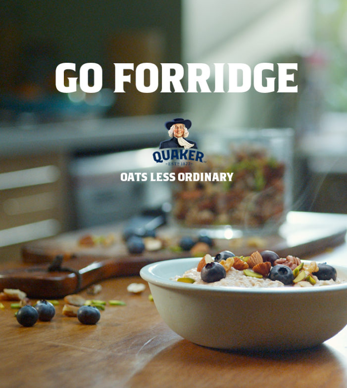 Quaker Encourages The Nation To ‘Go Forridge’ For Delicious Topping Inspiration With Its Latest Campaign