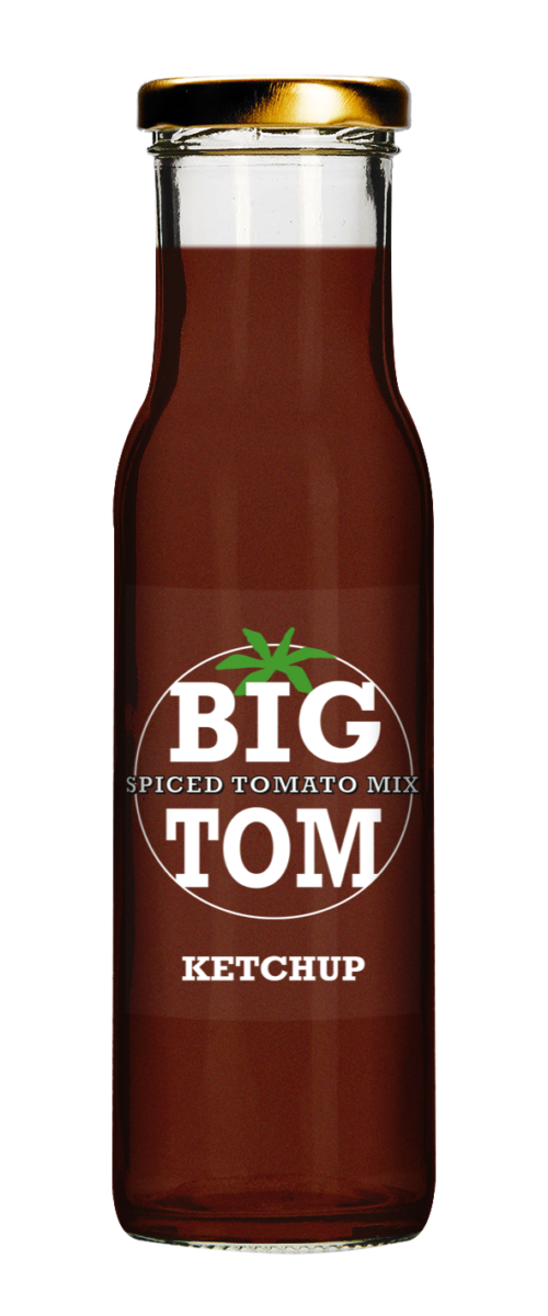Big-Tom-ketchup-bottle-transparent-label