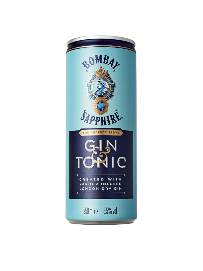 The World’s Number One Premium Gin Bombay Sapphire Launches Bar Quality Ready-To-Drink Gin & Tonic